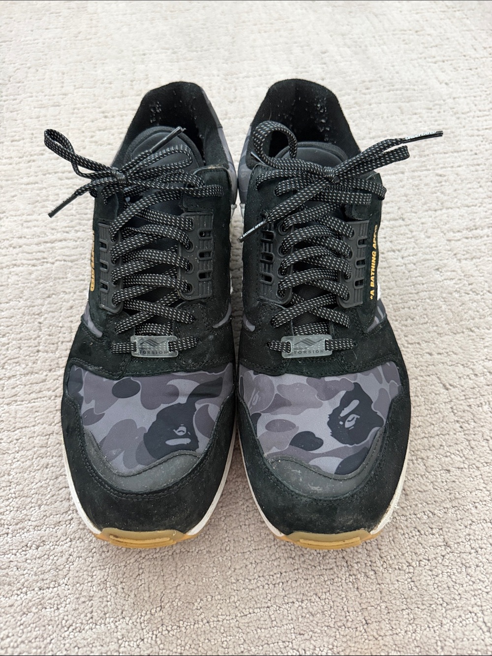 BAPE x Undefeated x Adidas ZX 8000 Men’s Sz 12 - Picture 2 of 7